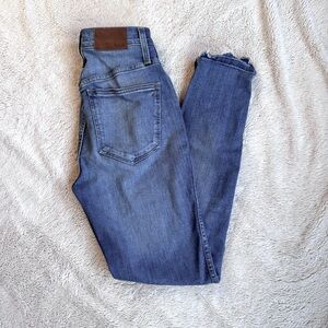 Madewell Curvy High Rise Skinny Jeans